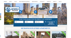 Desktop Screenshot of metropolisapts.com